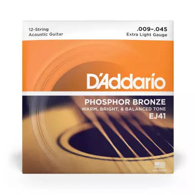 EJ41 - Phosphor Bronze 12-String Extra Light 09-45