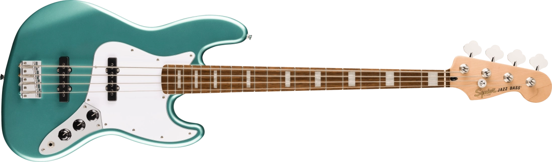 Affinity Series Active Jazz Bass, Laurel Fingerboard - Mystic Sea Foam Green