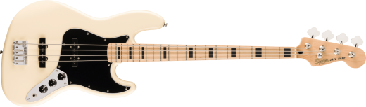 Squier - Affinity Series Active Jazz Bass, Maple Fingerboard - Olympic White