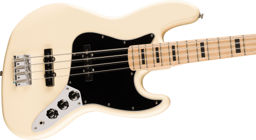 Affinity Series Active Jazz Bass, Maple Fingerboard - Olympic White