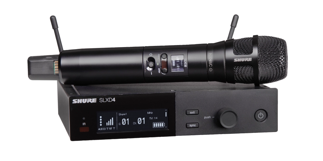 SLXD24/N8CB Wireless System with Nexadyne 8/C Handheld Transmitter - G58