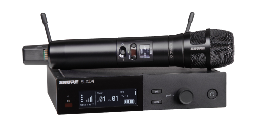 Shure - SLXD24/N8CB Wireless System with Nexadyne 8/C Handheld Transmitter - J52