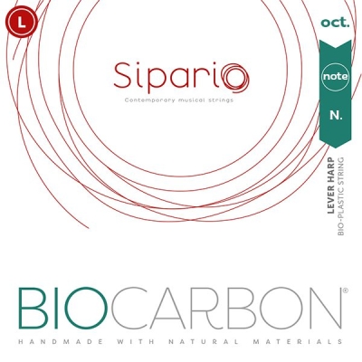 Biocarbon Harp Strings - 2nd Octave, D String