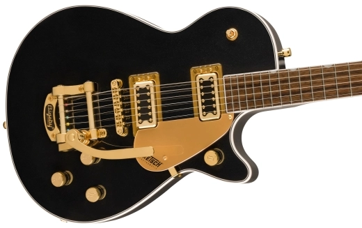 Limited Edition FSR G5237TG Electromatic Jet FT Single-Cut with Bigsby and Gold Hardware - Black Pearl Metallic