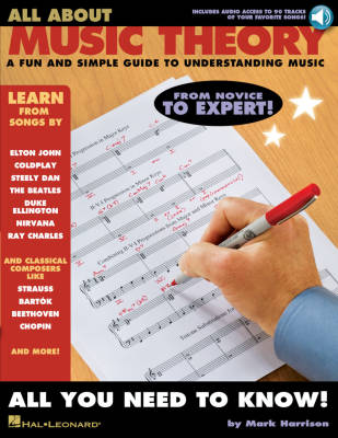 All About Music Theory: A Fun and Simple Guide to Understanding Music - Harrison - Book/Audio Online
