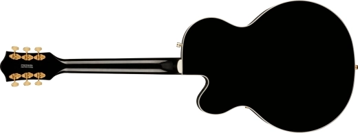 FSR G5427TG Electromatic Jet Hollow Body Single-Cut with Bigsby and Gold Hardware - Black Pearl