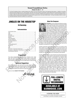 Jingles On The Housetop - Huckeby - Concert Band - Gr. 0.5