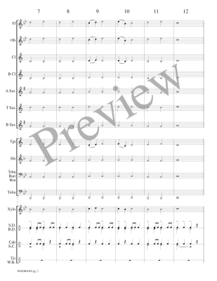 Windrows - Senicar - Concert Band - Gr. 0.5