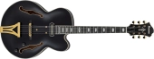 Ibanez - Pat Metheny Signature 6-String Electric Guitar with Hardshell Case - Black Low Gloss