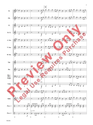 Bourree from Terpsichore (French Dance) - Praetorius/Rogers - Concert Band - Gr. 0.5