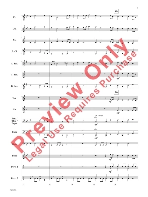 Bourree from Terpsichore (French Dance) - Praetorius/Rogers - Concert Band - Gr. 0.5