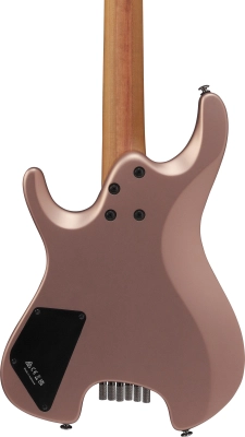 Q Standard 6-String Headless Electric Guitar with Gigbag - Copper Metallic Matte