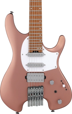 Q Standard 6-String Headless Electric Guitar with Gigbag - Copper Metallic Matte