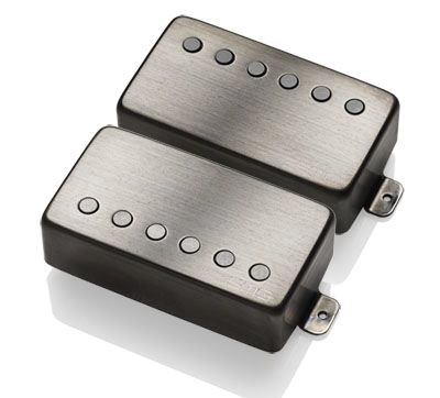 James Hetfield Signature Pickup Set - Brushed Black Chrome