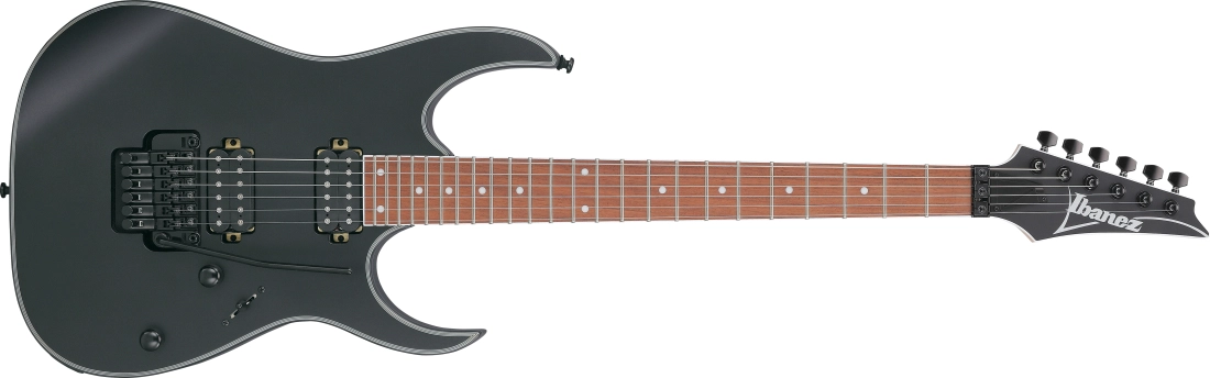 RG Standard 6-String Electric Guitar - Black Flat