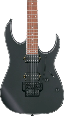 RG Standard 6-String Electric Guitar - Black Flat