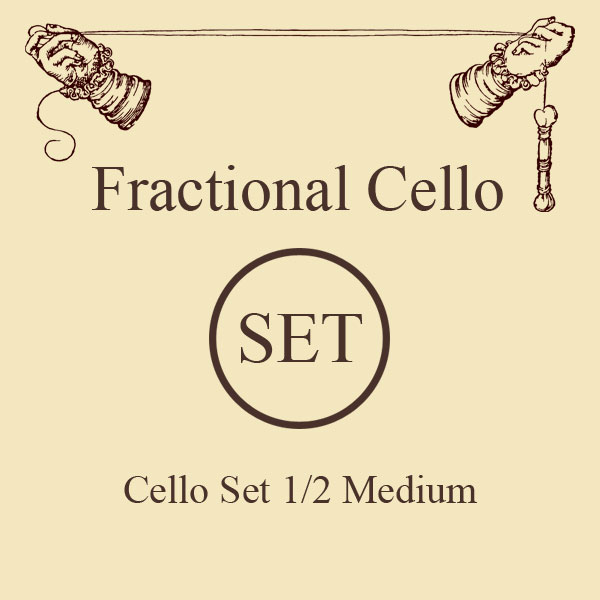 Original Cello String Set - 1/2