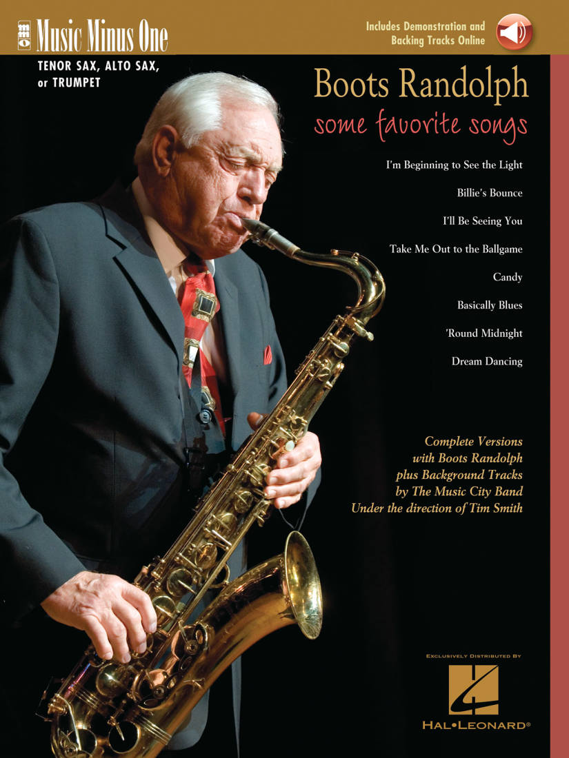 Boots Randolph: Some Favorite Songs - Tenor Sax/Alto Sax/Trumpet - Book/Audio Online