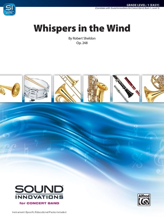 Whispers in the Wind, Op. 248 - Sheldon - Concert Band - Gr. 1