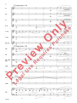 Whispers in the Wind, Op. 248 - Sheldon - Concert Band - Gr. 1