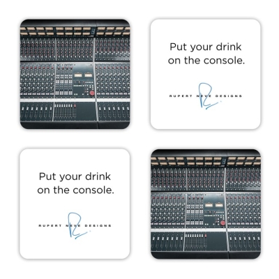 Rupert Neve Designs - Neve - Console Drink Coasters (4pk)