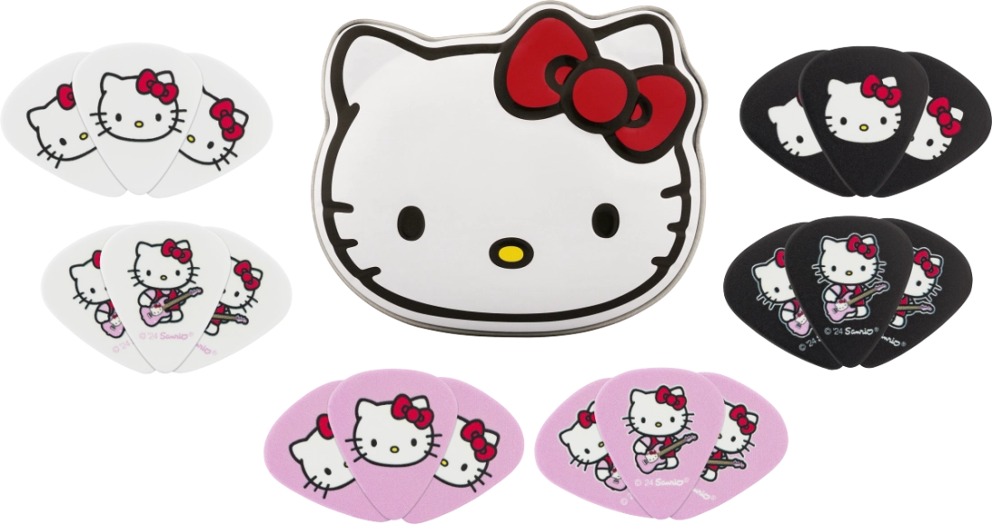 Fender x Hello Kitty Pick Tin - 18 Pack