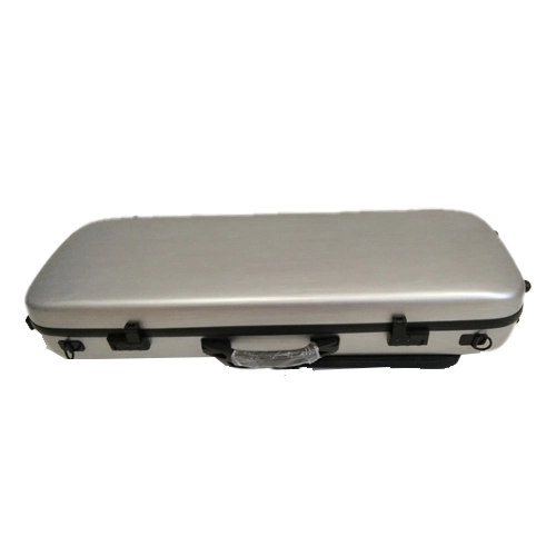 Adjustable Oblong Viola Case - Silver