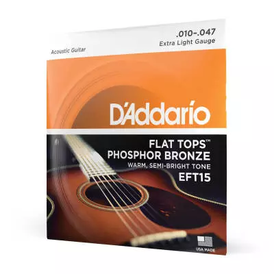 DAddario - Flat Tops Phosphor Bronze Acoustic Strings