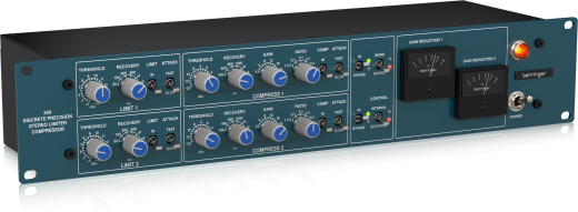 Behringer 369 2-Channel Precision Stereo Compressor And Limiter