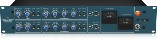 配信機器・PA機器・レコーディング機器 Behringer 369 Precision StereoCompressor Behringer 369 2-Channel Precision Stereo Compressor And Limiter