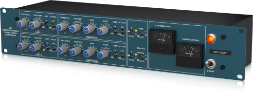 【2026年2月購入】Behringer 369 Behringer 369 2-Channel Precision Stereo Compressor And Limiter