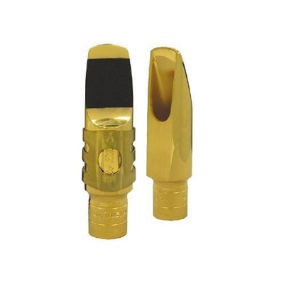 Soprano Saxophone Metal Mouthpiece - 6*, Gold-Plated