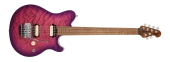 Ernie Ball Music Man - Axis Electric Guitar with Case - Ollalieberry Quilt