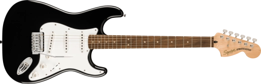 Affinity Series Stratocaster Mustang Micro Pack, Laurel Fingerboard - Black