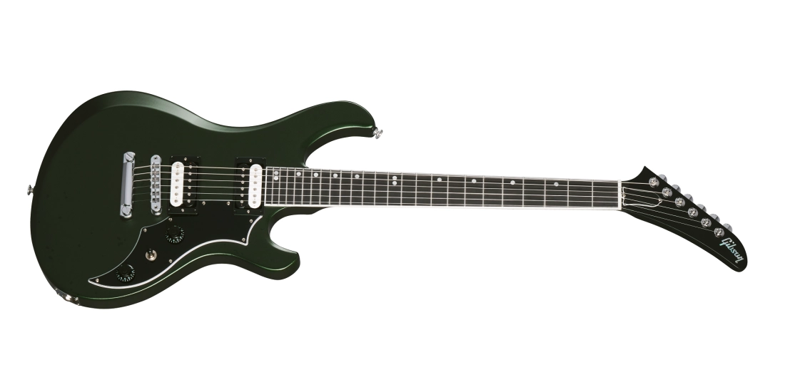 Victory Electric Guitar with Hardshell Case - Dark Green Satin