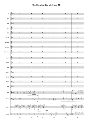 The Skeleton Crawl - Nitsch - Concert Band - Gr. 2
