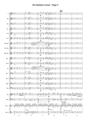 The Skeleton Crawl - Nitsch - Concert Band - Gr. 2