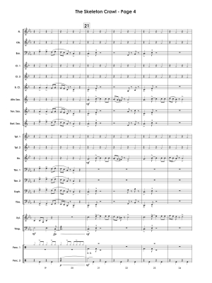 The Skeleton Crawl - Nitsch - Concert Band - Gr. 2