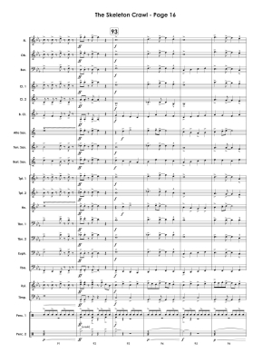 The Skeleton Crawl - Nitsch - Concert Band - Gr. 2