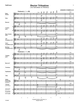 Doctor Tritonicus (An Adventure in Tritones) - Compello - Concert Band - Gr. 2