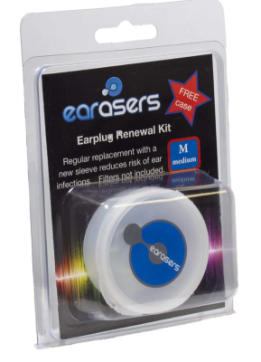 Earasers - Earplug Renewal Kit - Large