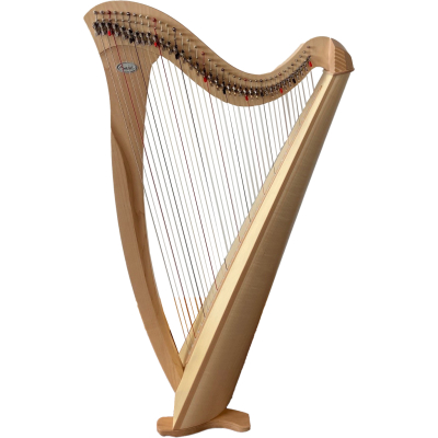 Salvi Harps - Gaia 38-String Lever Harp - Natural Finish