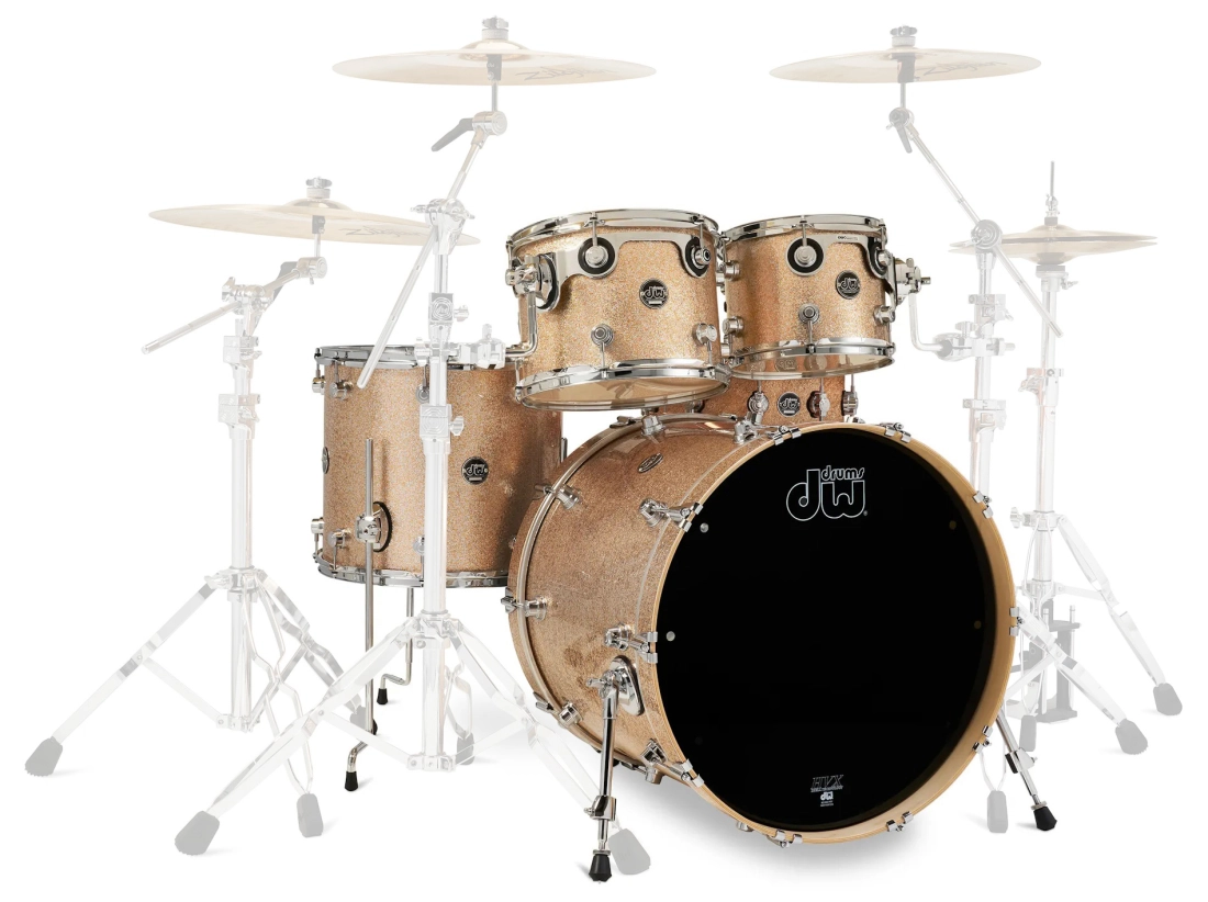 Performance Series 5-Piece Shell Pack (22,10,12,16,SD) - Bermuda Sparkle