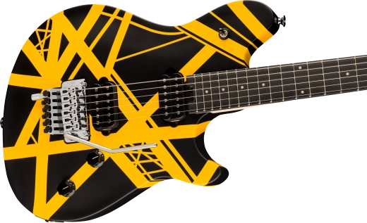 Wolfgang Special Striped Series, Ebony Fingerboard - Black and Yellow