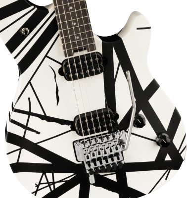 Wolfgang Special Striped Series, Ebony Fingerboard - Black and White