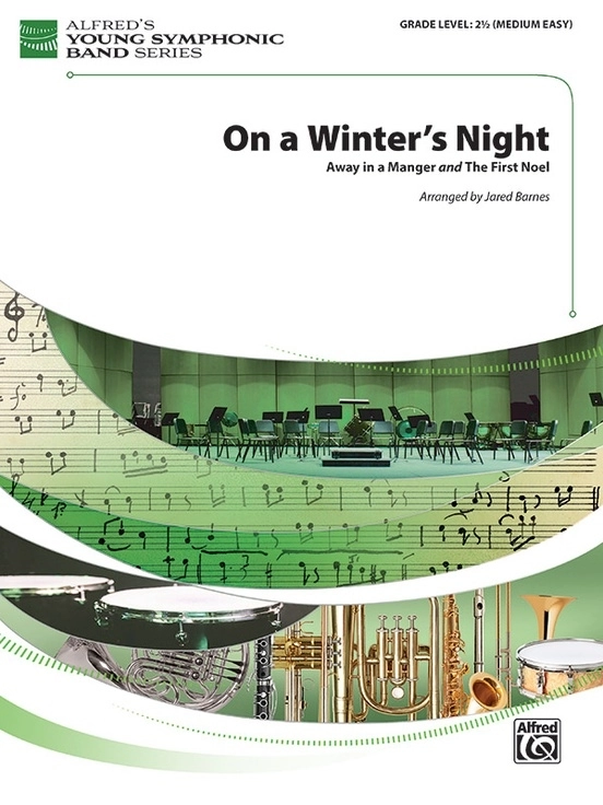 On a Winter\'s Night - Barnes - Concert Band - Gr. 2.5