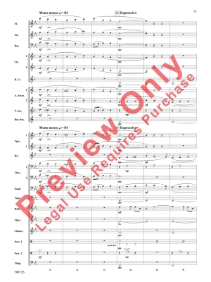 On a Winter\'s Night - Barnes - Concert Band - Gr. 2.5