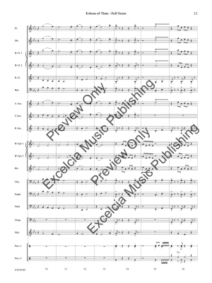 Echoes of Time - O\'Loughlin - Concert Band - Gr. 2.5