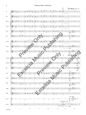 Echoes of Time - O\'Loughlin - Concert Band - Gr. 2.5