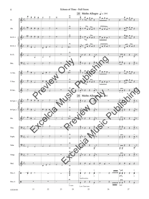 Echoes of Time - O\'Loughlin - Concert Band - Gr. 2.5